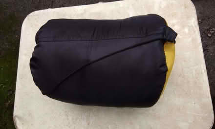 Photo of free Yellow and Black Sleeping bag. (Woodley RG5) #2