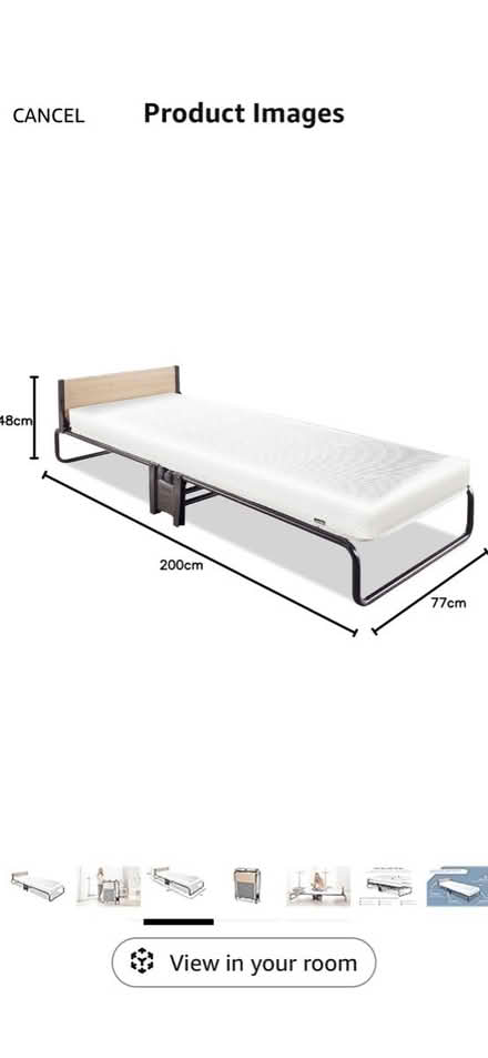 Photo of free Folding bed with mattress (Off EC2A) #2