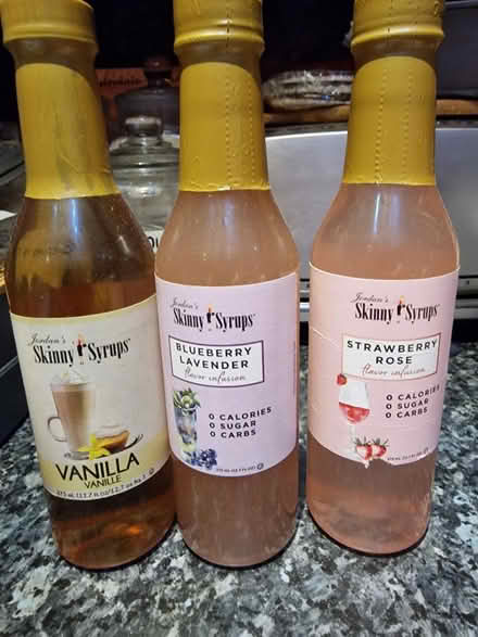 Photo of free 3 bottle of Skinny Syrup (Romford RM3) #1