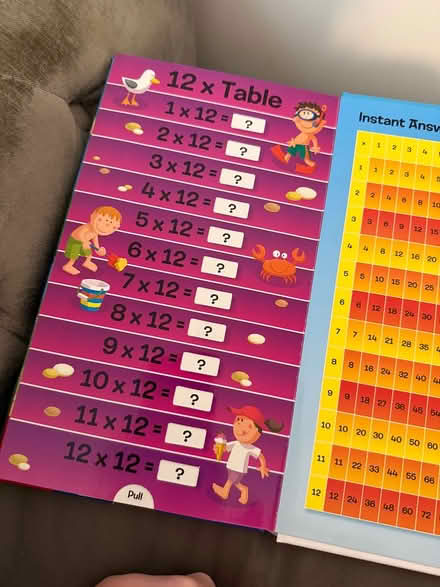 Photo of free Children’s times table book (Carshalton) #2