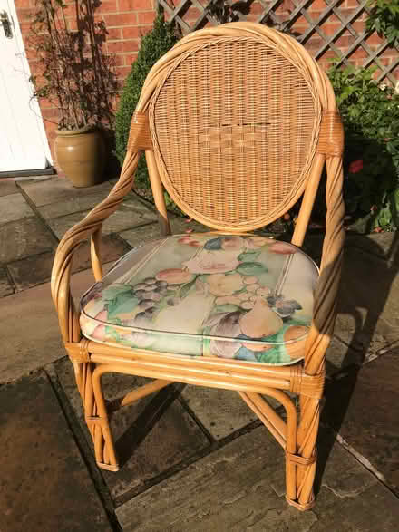 Photo of free Rattan dining chairs (Asenby YO7) #3