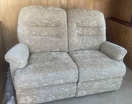 Photo of free 2 Seater Sherbourne Sofa. Vgc (Bishop’s Stortford CM23) #1