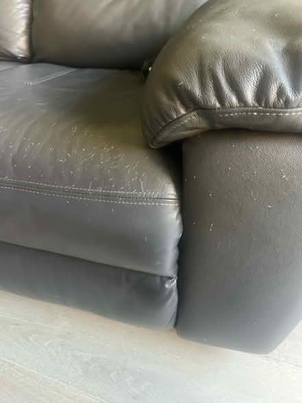 Photo of free 2-Seater Leather Recliner Sofa (BR2) #4