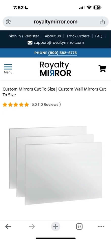 Photo of Bathroom Twin Vanity Mirror (Plano, TX. 75023) #1