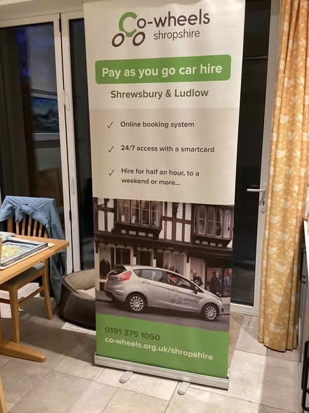 Photo of free Pull up banner (Steventon SY8) #1