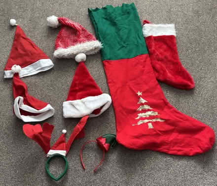 Photo of free Christmas hats, sacks etc (Patcham BN1) #1