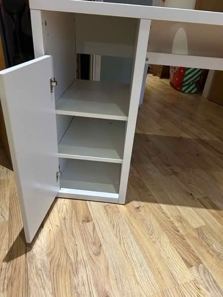 Photo of free Desk heavily scratched (En14bh EN1) #1