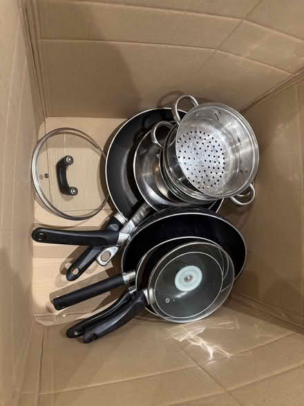 Photo of free Pots and frying pans wok steamer (Epsom KT18) #1