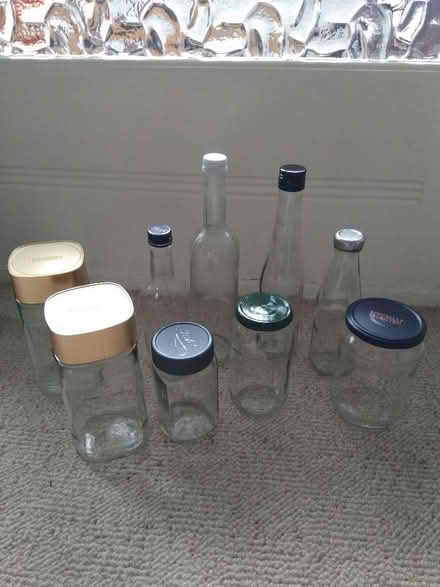Photo of free Glass jars (medium/big) and bottles (Millhouses S7) #1