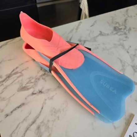 Photo of free Scuba flippers (Greenwich Peninsula SE10) #1