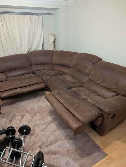 Photo of free Recliner corner sofa (Moulsham CM2) #1