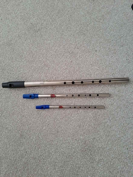 Photo of free Low D whistle, Tin whistles in Bb and D (Allerton BD15) #1