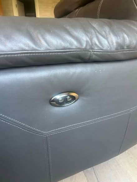 Photo of free 2-Seater Leather Recliner Sofa (BR2) #3