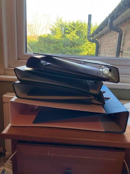 Photo of free 8x binders (Horley RH6) #1