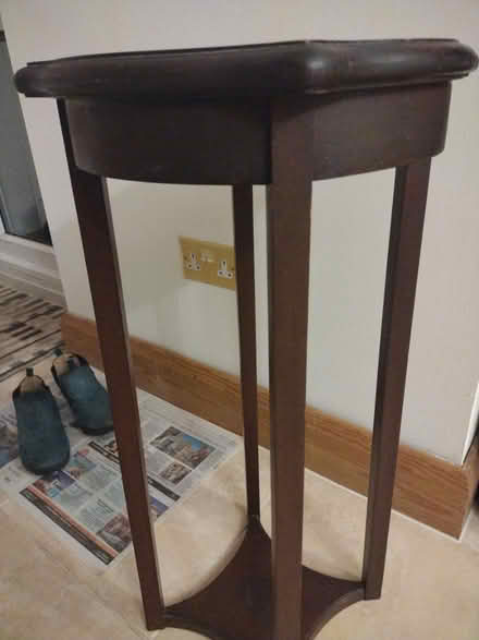 Photo of free Small dark wooden table (Norwich NR7) #1