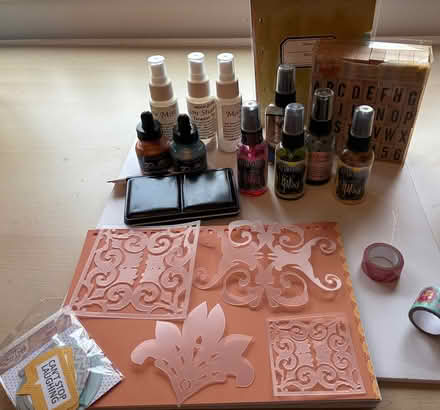 Photo of free Mixed bag of craft/art materials (West Byfleet) #1