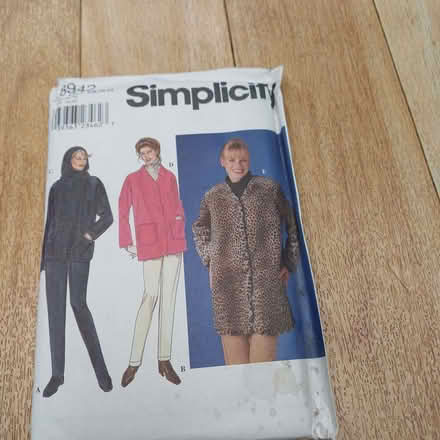 Photo of free Simplicity short coat pettern. (Sydenham SE26) #1