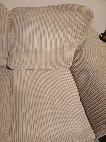 Photo of free Beige corded 2 seat sofa (Skerton LA1) #2