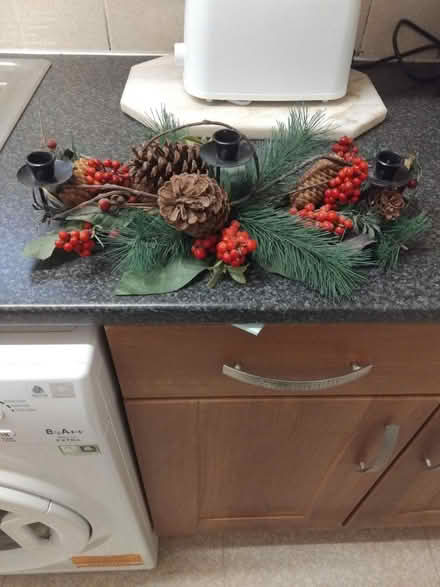 Photo of free Xmas candle holder (Lowedges. S8) #1