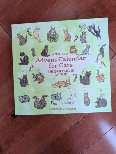 Photo of free TJ Advent Calendar for cats (Ashburn Farm) #1