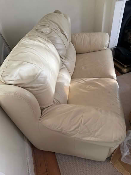 Photo of free 2 Seater leather sofa (Haydon Bridge NE47) #3