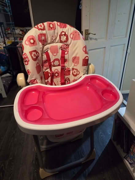Photo of free Costco Pink High chair (Orton Waterville) #1