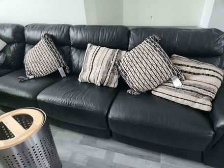 Photo of free Cushions / laundry bin (Haggerston E8) #2