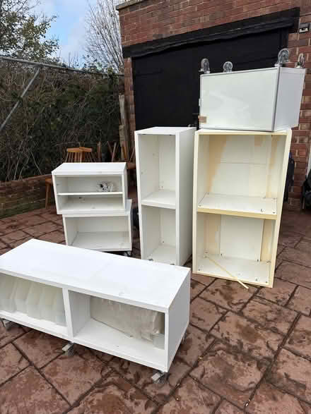 Photo of free Various ikea Besta shelving units (ME1 2SN) #1