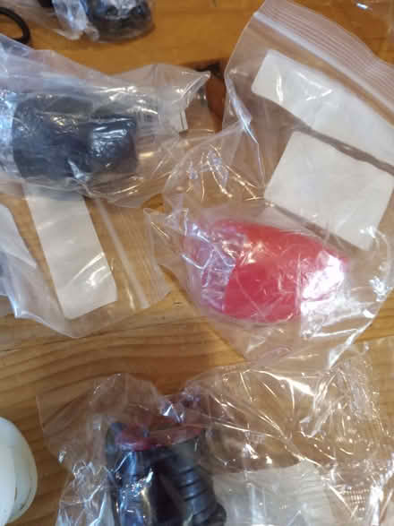 Photo of free Random cheap bike lights white and red (Hemyock EX15) #3