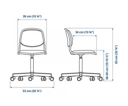 Photo of free ikea desk chair (Eastern Market) #3