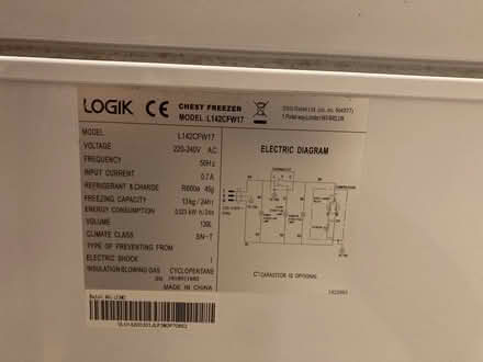 Photo of free Chest Freezer (Bradford on Avon BA15) #3