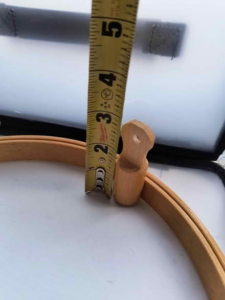 Photo of free 10" embroidery hoop w/stand holes (near Maryvale Park) #2