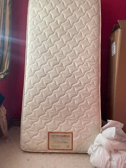 Photo of free Single bed mattress (RH6 8hp) #1