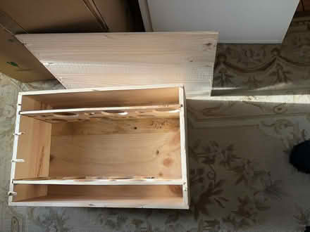 Photo of free Wooden wine box (West Hampstead NW6) #1
