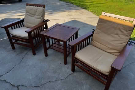 Photo of free Reading Chairs and Table Set (Cupertino - DeAnza and 280) #3