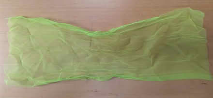 Photo of free Neon green tulle fabric pieces (near Maryvale Park) #2