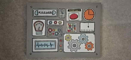 Photo of free Dunelm Robot machine wall picture (Greaves LA1) #1