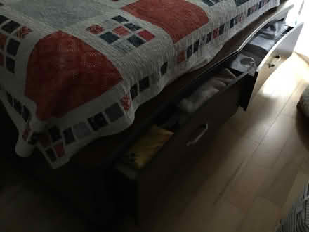 Photo of free King bed with storage drawers (New Westminster) #1