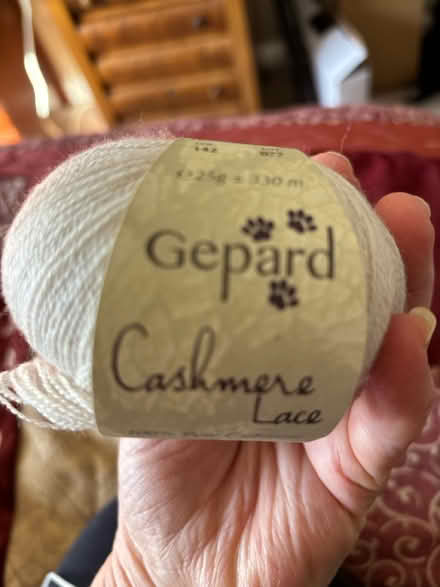 Photo of free One Skein cashmere yarn (North Wales) #1