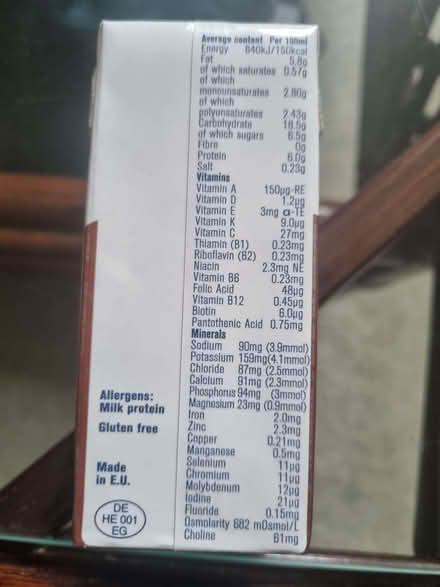 Photo of free Altrapen energy drink. Chocolate flavour (Emerson Valley MK4) #3