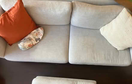 Photo of free Couch and Ottoman (Near 7th ave West & Hemlock St) #2