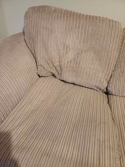 Photo of free Beige corded 2 seat sofa (Skerton LA1) #3