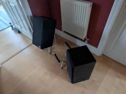 Photo of free Pair of B&Wi hifi speakers (Leatherhead) #2
