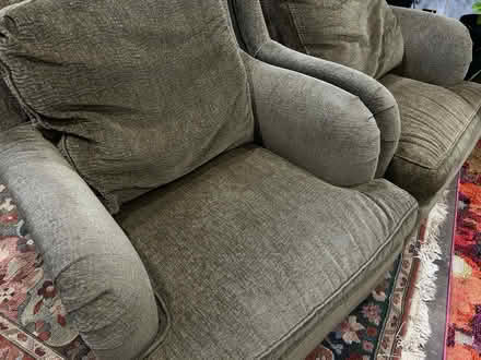 Photo of free 2x MATCHING ARMCHAIRS (Skyway) #3