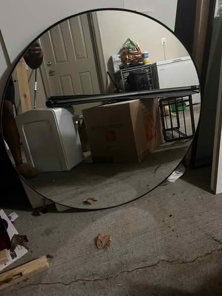 Photo of free Circle Mirror (Near the post office) #1