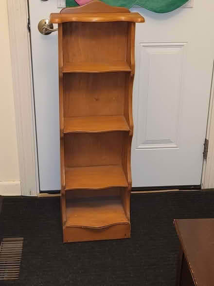 Photo of free Tapered Wooden Shelf Unit (Elmvale Acres) #1