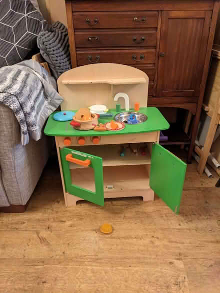 Photo of free Toy kitchen and accessories (Maesycwmmer CF82) #1