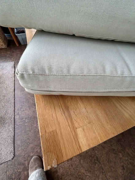 Photo of free Two square patio furniture cushions (Camberley GU15) #3