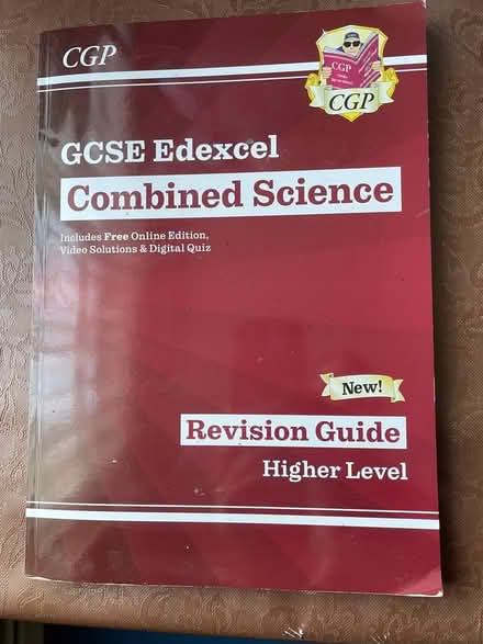 Photo of free GCSE Combined Science Revision Guide (Burnt Oak HA8) #1
