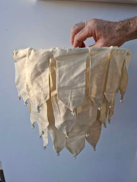 Photo of free 2 x cream silk ribbon chandeliers (Farnborough BR6) #1